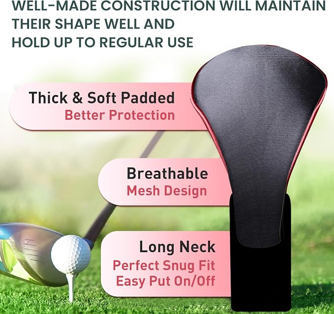 FINGER TEN Golf Club Head Covers - Image 3