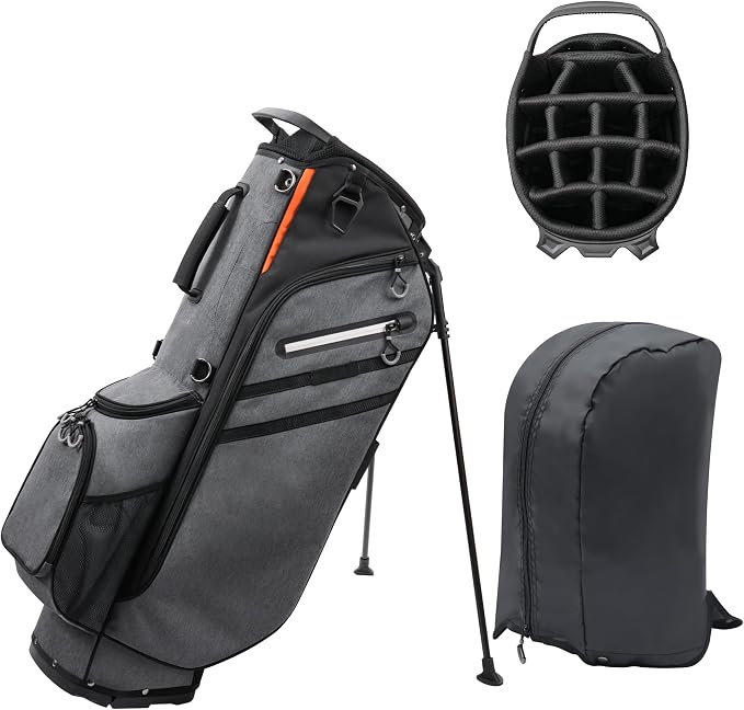 Golf Stand Bag 14 Way Full-Length Dividers by BOBOPRO
