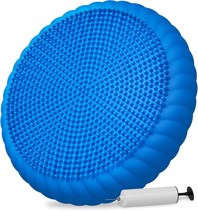Wobble Cushion with Inflation Pump by Unknown