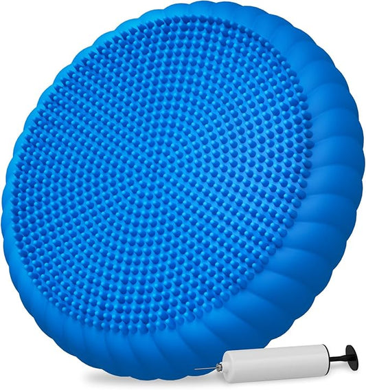 Wobble Cushion with Inflation Pump by Unknown