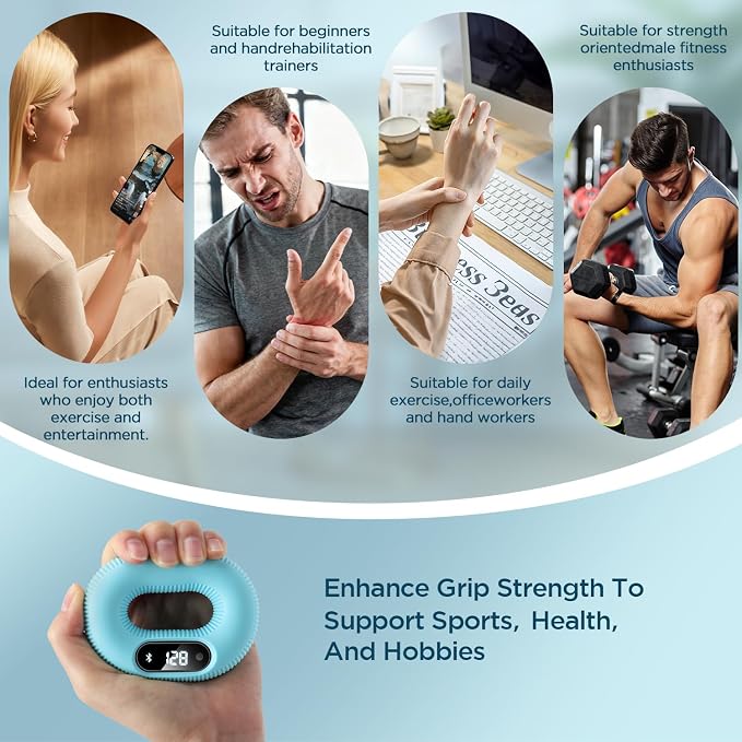 Smart Grip Trainer, Supports Multiple Game Interaction and HID Mode Video - Image 6
