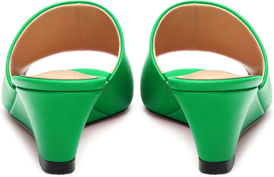 Wedge Sandals for Women Open Toe Wedge Heels Womens Matte High Heel Sandal - Image 4