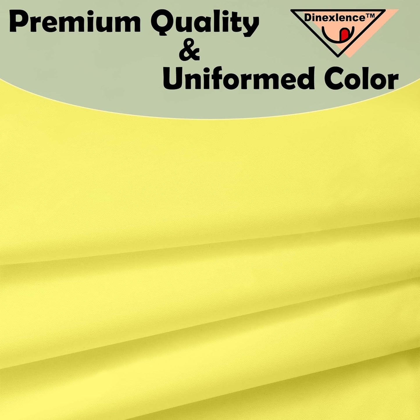 2 Pack Light Yellow Premium Plastic Tablecloth Rectangle 54 x 108 Inches Reusable Pastel Yellow Decorative Table Cover for Dining, Wedding, Party, Indoor and Outdoor use