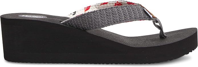 Floopi High Heel Wedge Sandals for Women-Comfort Yoga Mat Footbed for Support - Image 4