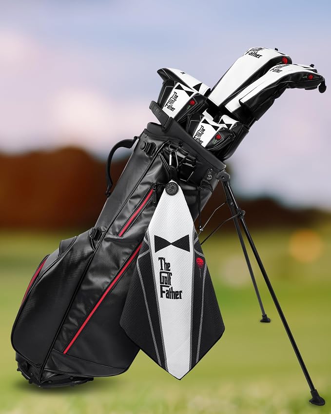 The Golf Father Golf Club Covers, Driver Fairway Hybrid Headcover, Funny Putter - Image 8