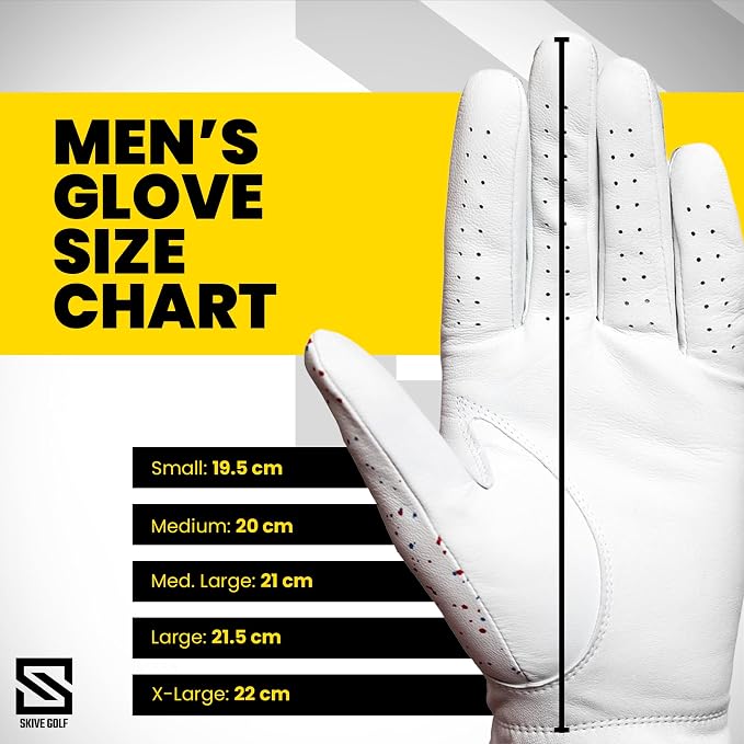 Premium Golf Glove | 100% AAA Cabretta Leather | Cool Golf Gloves Men | Serious - Image 8
