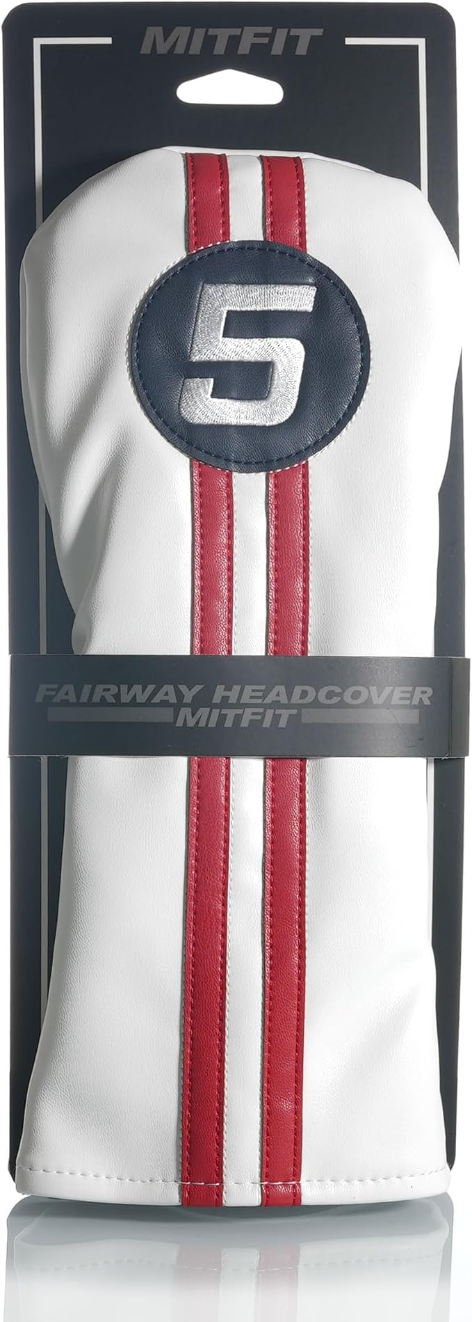 Single Headcover, Easy Slip-On Easy-Off Golf Club Head Cover, Fleece Lined by MitFit