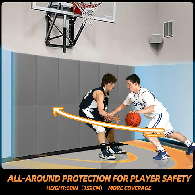 PROGOAL Gym Wall Paddings Basketball Court Wall Protection Pad - Image 5