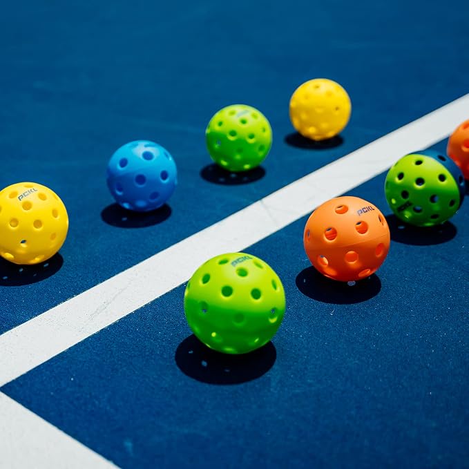 PCKL Optic Speed Pickleball Balls | Choose Indoor or Outdoor Pickleballs | - Image 8