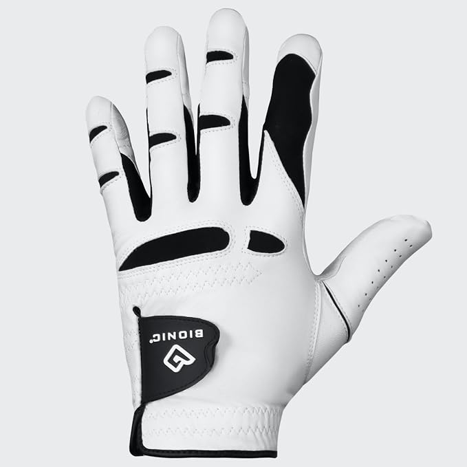 Men's StableGrip with NaturalFit 2.0 Golf Glove with Dual Expansion Thumb by BionicGloves