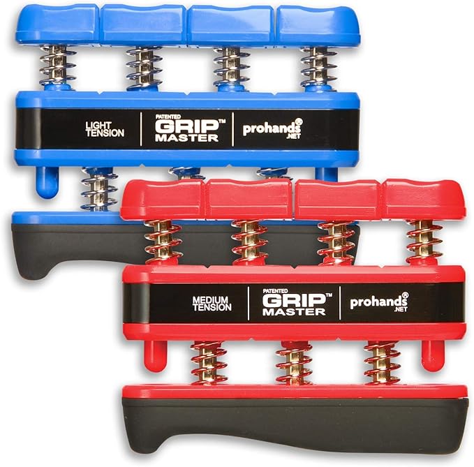 Prohands Gripmaster Hand Exerciser, Finger Exerciser, Spring-Loaded, by PROHANDS