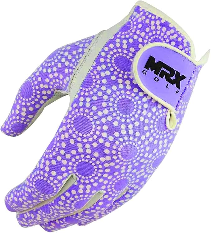 MRX Women Golf Glove Left Handed Golf Gloves Sweat Resistant Soft Cabretta - Image 7
