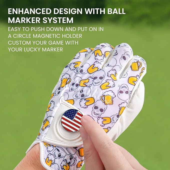 FINGER TEN Golf Gloves Men Right Handed Golfer Left Hand - Image 4