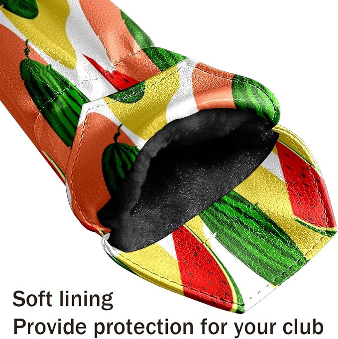 Golf Club Head Cover Waterproof Leather - Image 7
