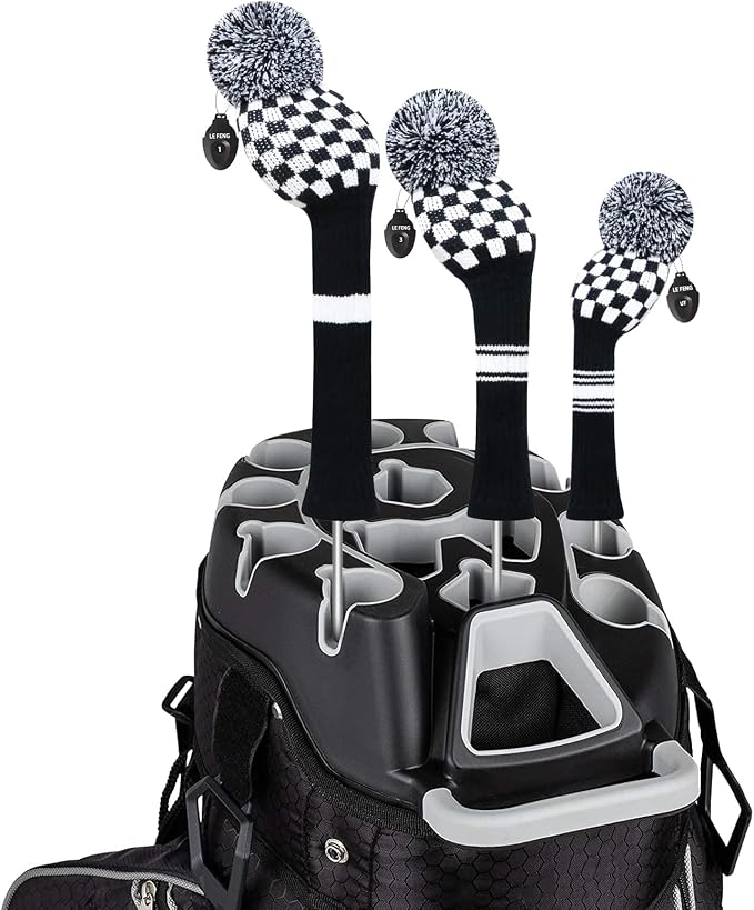 LeFeng 1Pcs Golf Club Cover, Knitted Golf Head Cover - Image 8