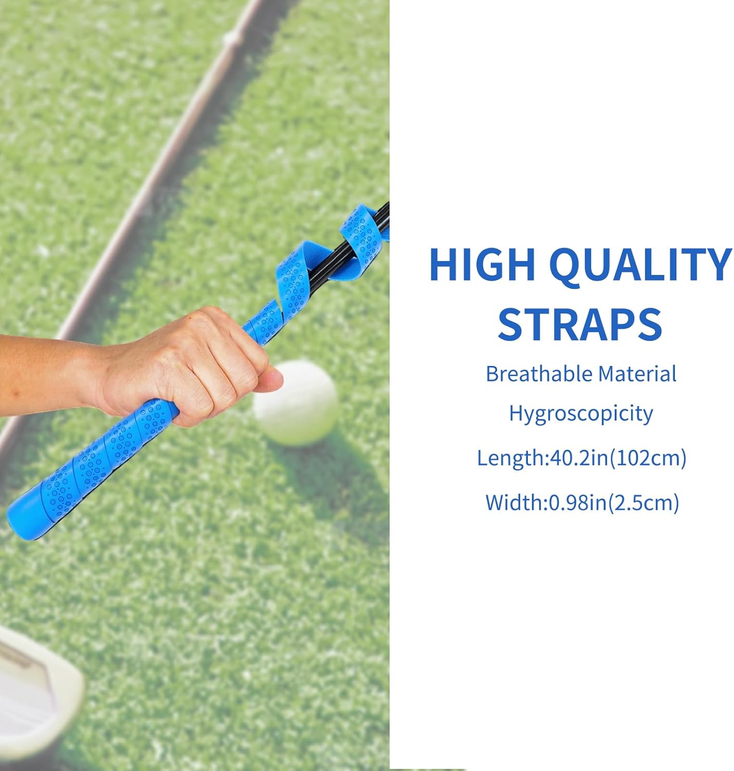 2 Pack Golf Grip Wrapping Tape, Quick Replacement with New Grip, Red Wrapped Golf Grip Strap for Golf Club Grips