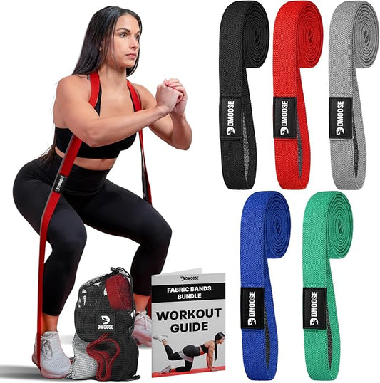DMoose Fitness Fabric Resistance Bands by DMooseFitness