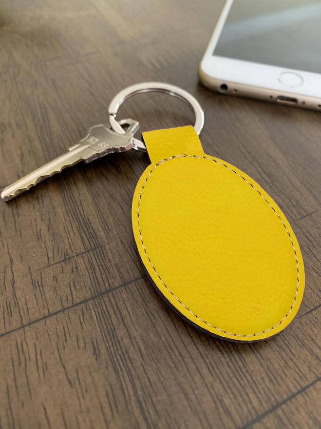 LaserGram Oval Keychain, Water Polo, Personalized Engraving Included - Image 5