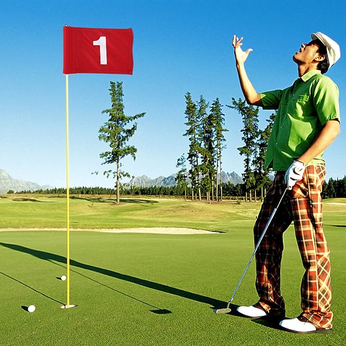 TOBWOLF 4PCS 15x22cm / 5.9x8.7in Golf Flags - Image 6