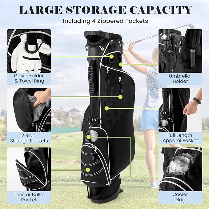 Tangkula Golf Stand Bag - Image 2