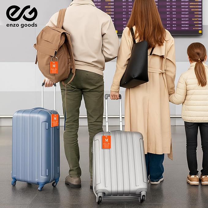 Personalized Luggage Tag | 6 Pack | Custom Luggage Tags - Image 3