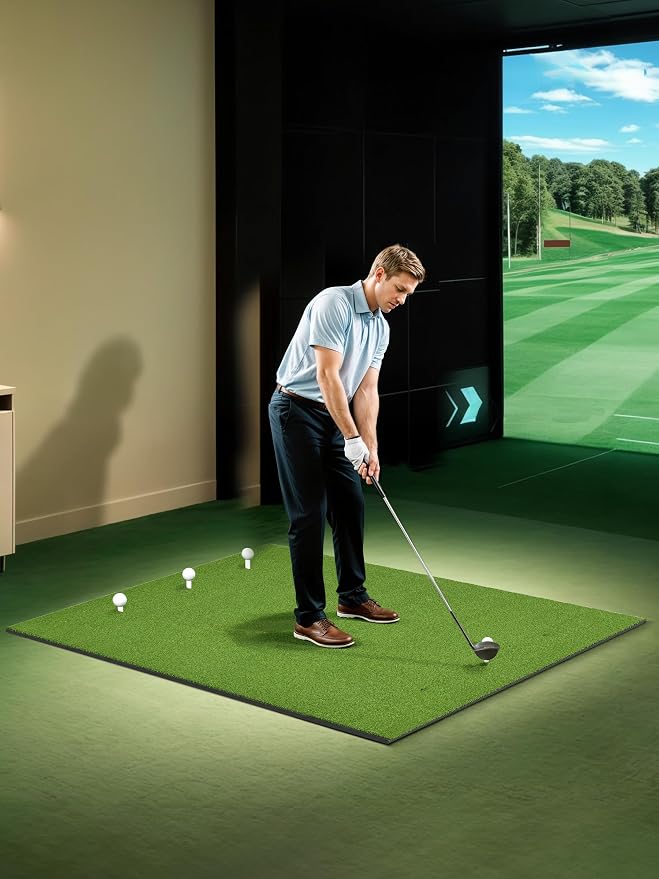 Golf Hitting Mat 5×4ft, Thickened 21/31mm Golf Practice Mat - Image 6