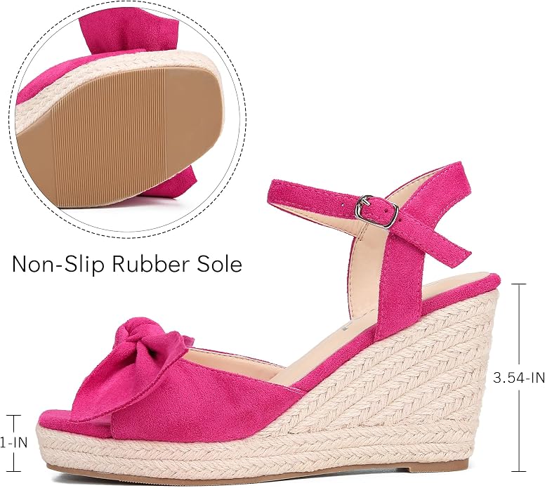 girgod Espadrilles Wedge Sandals - Image 2