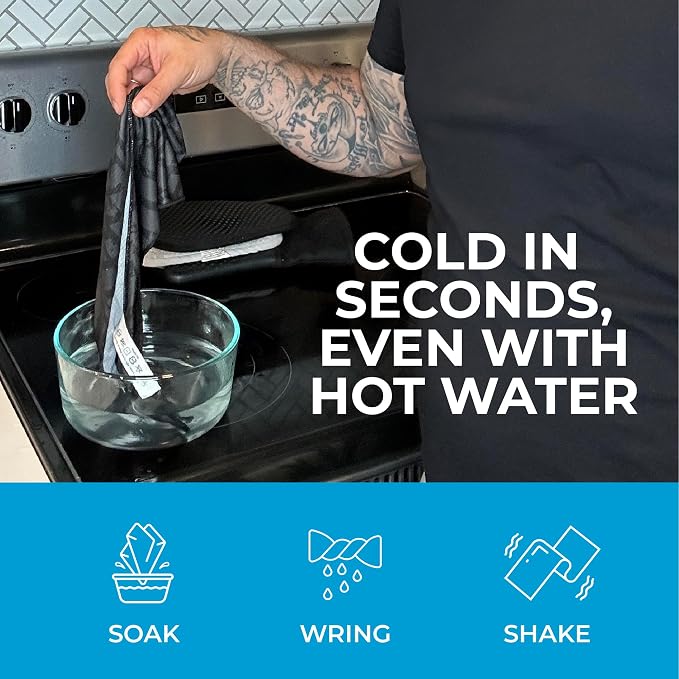 SHAKEitCOOL Extended Size Cooling Towel – Be Cool in Style - Image 4