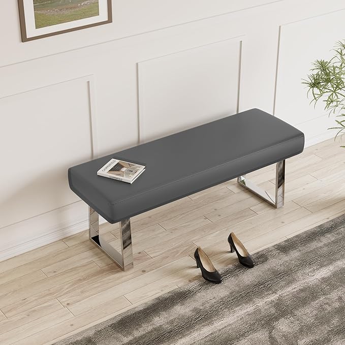 JIEXI Bedroom Bench Bed end upholstered Bench Indoor Corner Small Bench by jiexi