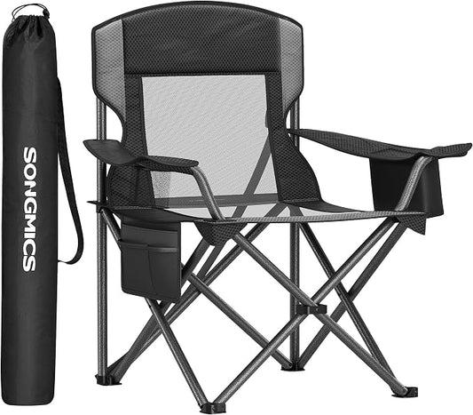 SONGMICS Camping Chair, Folding Lawn Chair by SONGMICSbySONGMICSHOME