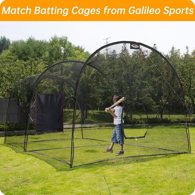 Gagalileo Batting Cage Backstop: Heavy-Duty Padding Vinyl Target - Image 6