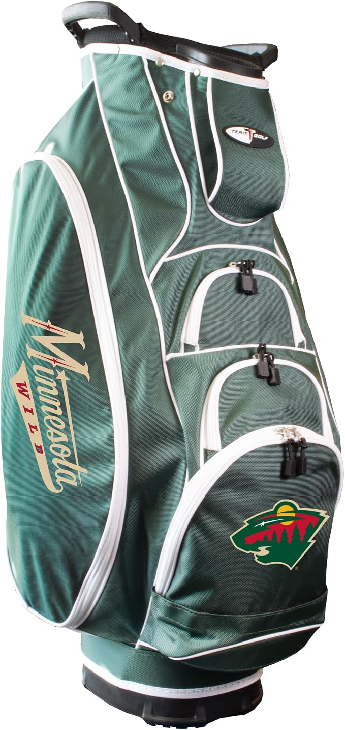 Team Golf NHL Minnesota Wild Albatross Golf Bag Lightweight, 10-Way Club Divider by TeamGolf