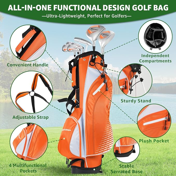 8 Pieces Complete Golf Club Set - Image 4