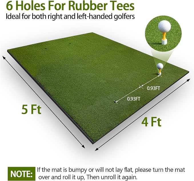 Golf Mat 5x4ft for Indoor Outdoor Use, 26mm Thick - Image 6