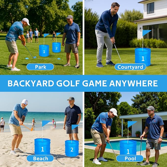 9 Holes Backyard Golf Game - Image 3