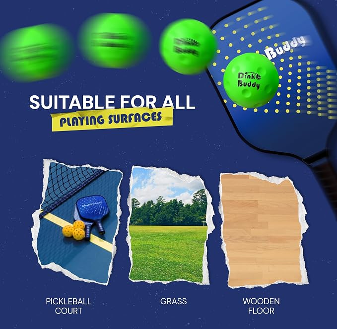 Kelso Pickleball, PU Foam Pickleball Balls - Image 3