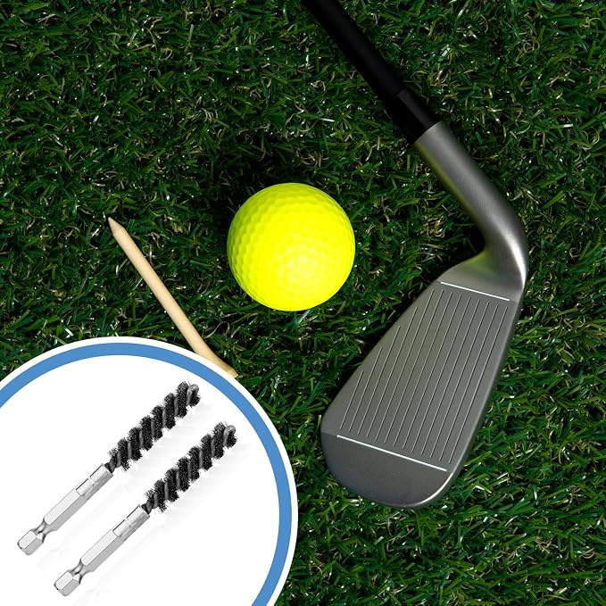 2 Pcs Golf Clubs Head Hosel Brush Golf Club Brush Wire Brush - Image 5