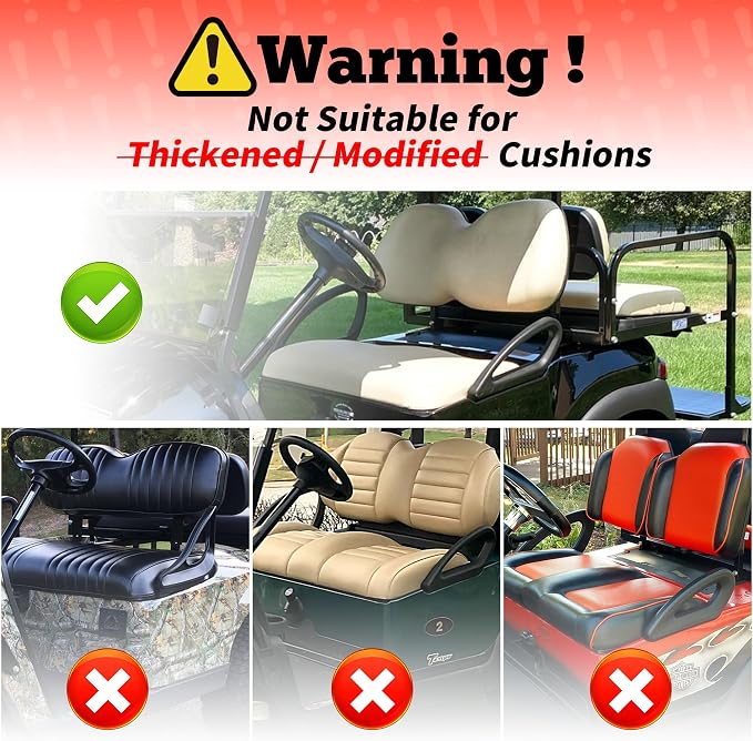 10L0L Golf Cart Seat Covers Universal - Image 7