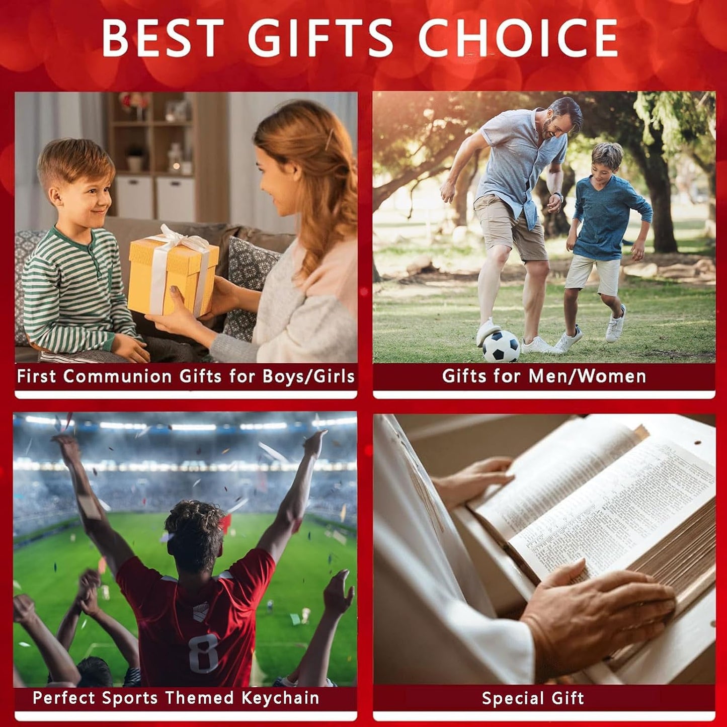 Initial Keychain Gifts for Men,Soccer Dog Tag Mens Keychains for Men Him Dad