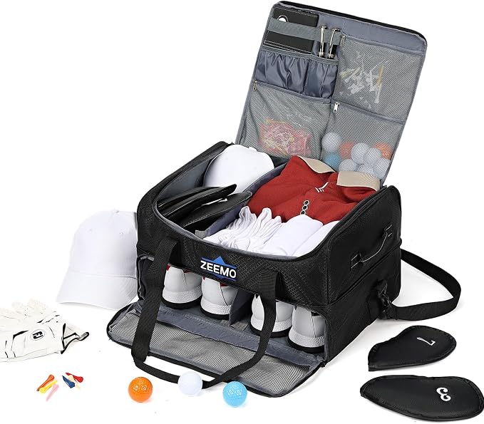 ZEEMO Golf Trunk Organizer, 2 Layer Car Locker - Image 6