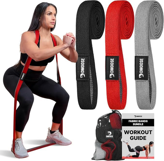 DMoose Fitness Fabric Resistance Bands by DMooseFitness