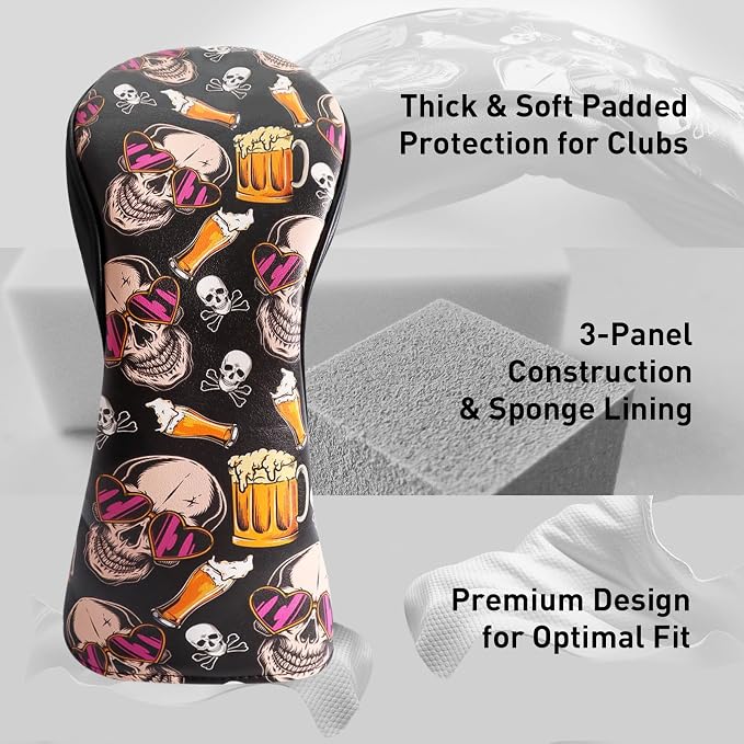 FINGER TEN Golf Club Head Covers - Image 3