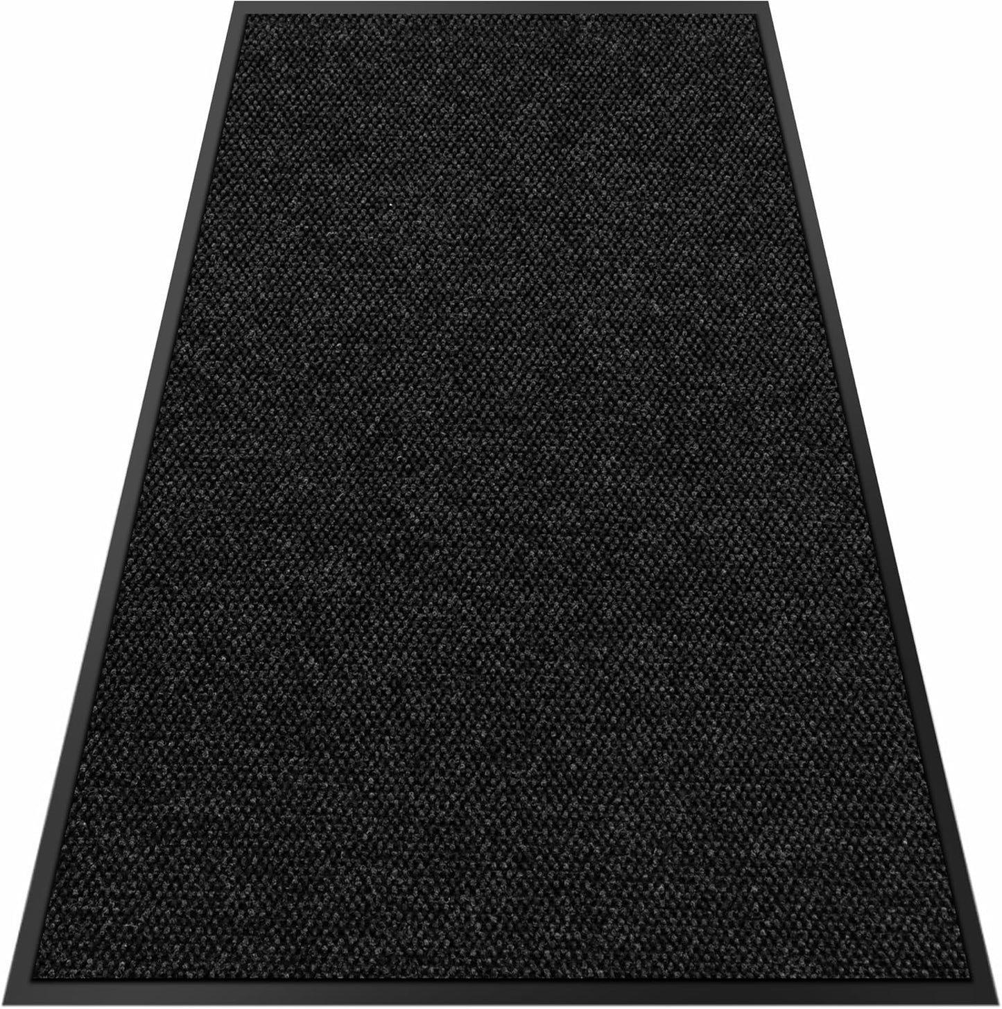 3′ x 5′ Front Door Mat Indoor Outdoor Entrance, Commercial Floor Mat Heavy Duty Dirt Trapper Entryway Doormat, Custom Size Non Slip Rubber Backing Welcome mat, Door Mat for High Traffic Area