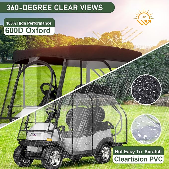 Rosefray Golf Cart Enclosure - Image 7