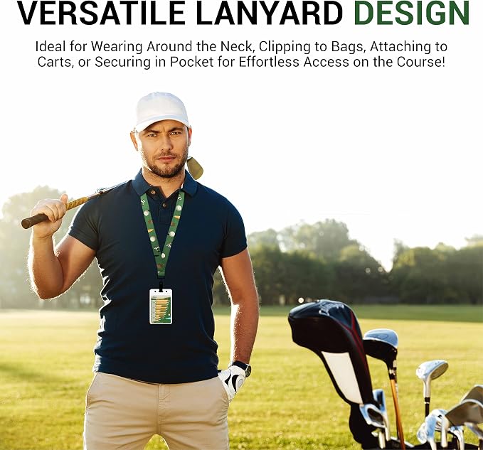 Golf Club Range Chart & Golfing Rules Reference Guide | Club Yardage Distance - Image 7