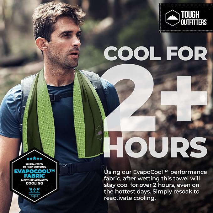 Tough Outdoors Cooling Towels for Neck Face - Image 2