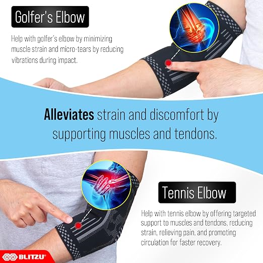 BLITZU Elbow Compression Sleeve - Image 7