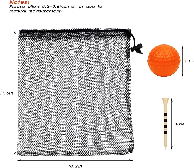 40 Pack Foam Golf Practice Balls - Image 2