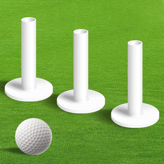 Amy Sport Golf Rubber Tees Ultra Long Size 3 3/4" Value 2 or 3 Pack, Adjustable Length Tee Holder for Driving Range Durable Practice Mat, Golf Accessories for Indoor Outdoor Backyard