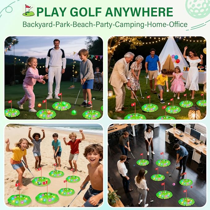 Light Up Golf Play Set - Image 4